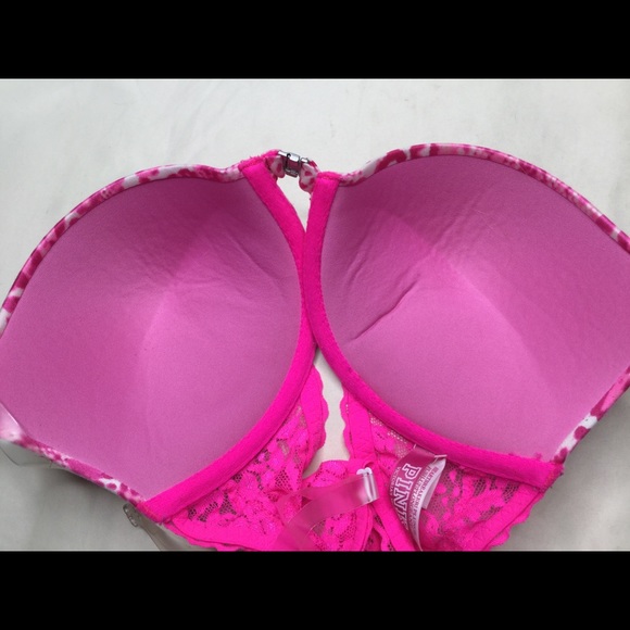 PINK Victoria’s Secret Plunge Push Up Bra - 34C - Picture 4 of 5
